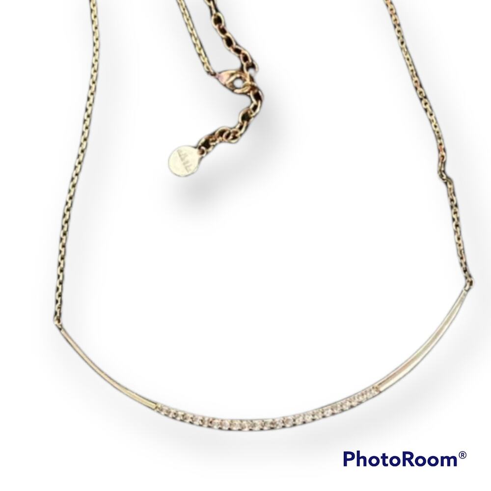 Stella & Dot dainty rhinestone necklace